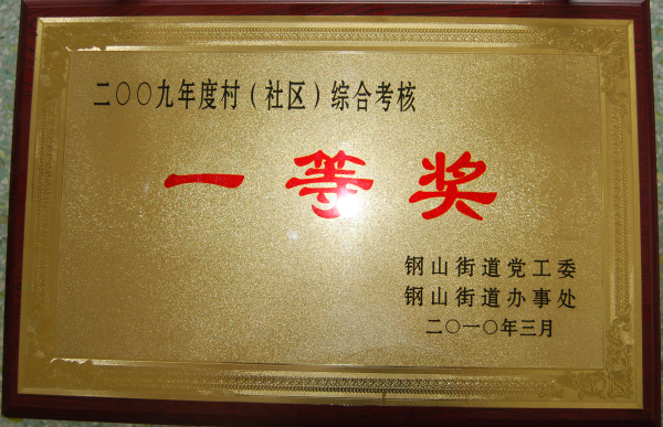 2015.09.30-钢山街道-2010.3-2009年度村（社区）综合考核一等奖.jpg