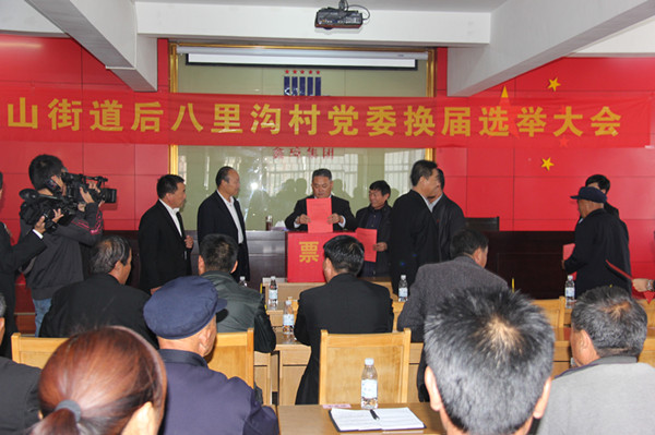 2014年10月25日，我村召开党委换届选举大会
